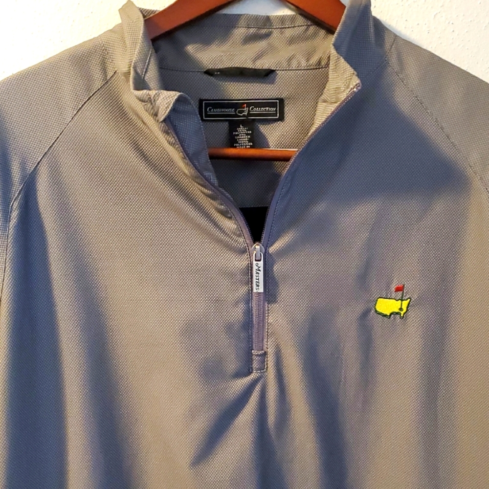 Masters Clubhouse Collection 1/4 zip Jacket